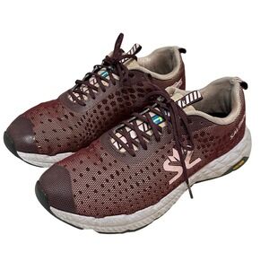 Salming‎ Distance Running Shoes Vibram Outsole Athletic Maroon Women's 10 / 42